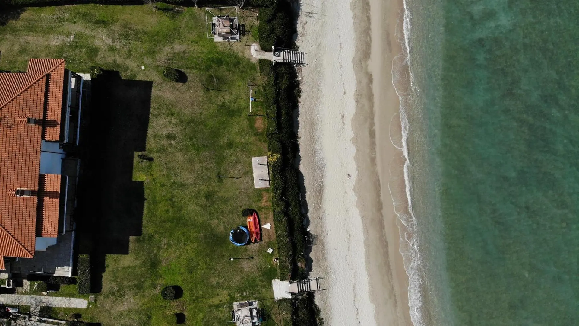 Lägenhet Take Me To The Sea - Beachfront, Starlink Polikhronon Grekland